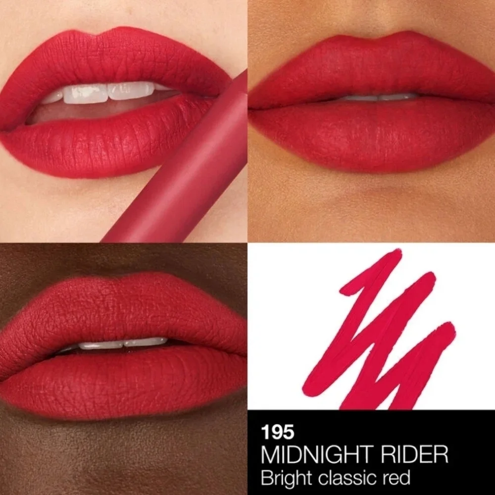 NARS Powermatte High Intensity Lip Pencil: Midnight Rider (195) .08oz, NIB